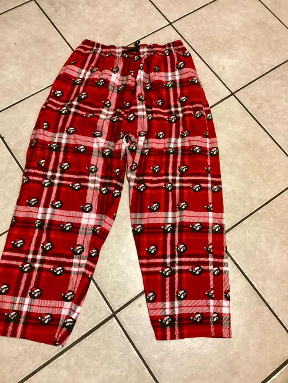 Mens Red Plaid Holiday Pajama Pants - Cozy Sleepwear